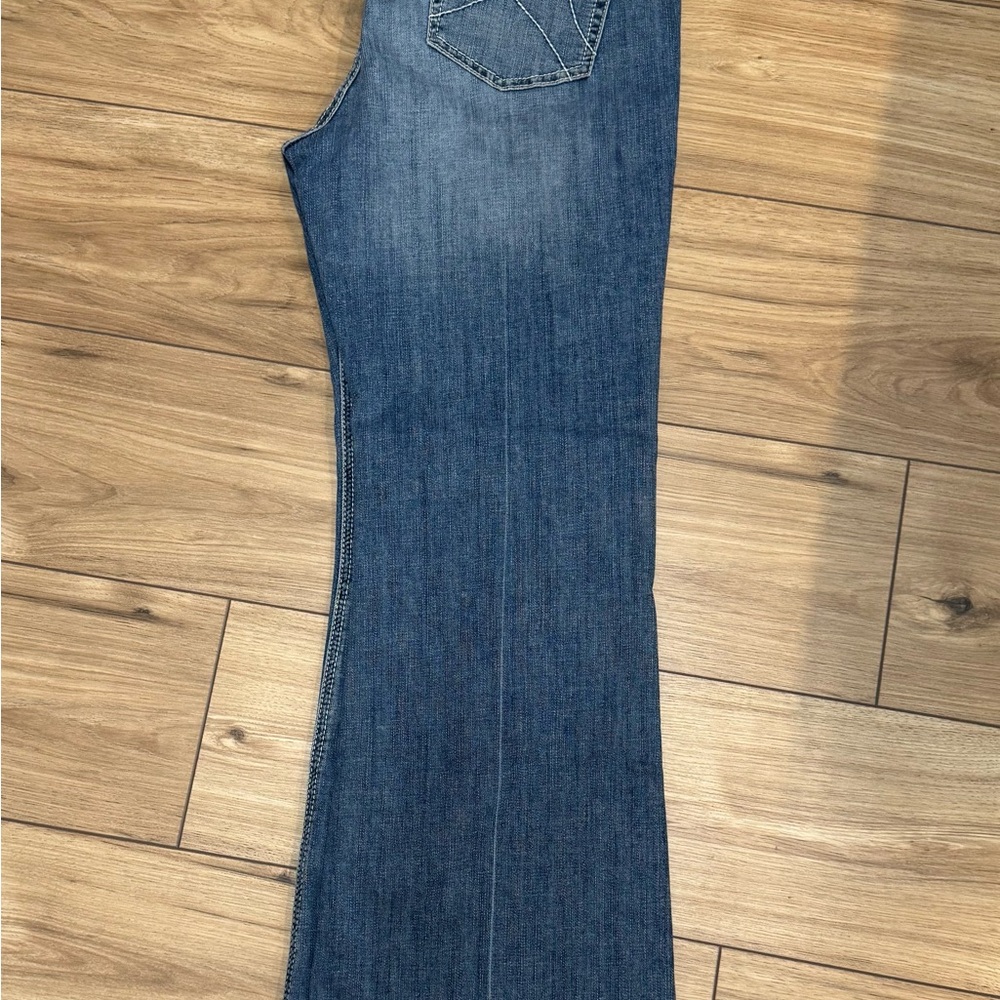 Ariat Women's Flare Jeans in Deep Blue